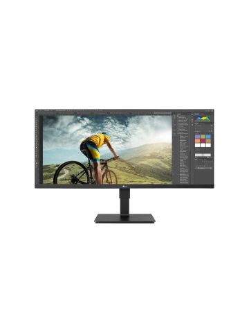LG 34BN670-B 34” IPS FHD UltraWide Monitor (2560x1080) with 21:9 Aspect Ratio, VESA DisplayHDR 400, AMD FreeSync, Black