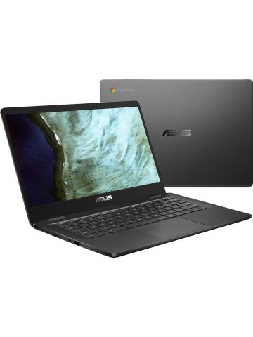 Asus Chromebook C423NA-BCLN5 14" 4GB 32GB Intel Celeron N3350 X2 2.4GHz Chrome OS, Gray