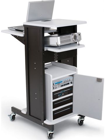 MooreCo balt 89759 Presentation Cart (Gray/Black)